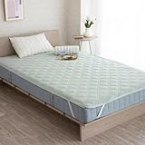 ドリームスポット 敷きパッド セミダブル グリーン 敷きパット 抗菌防臭 敷パッド 敷パット オールシーズン ニットメッシュ 洗える 敷パット 敷きパット 敷パッド シーツパッド ベッドシーツ 柔らかい 120×200cm