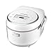 CUCKOO Micom Rice Cooker 8-Cup Uncooked / 16-Cup Cooked with Nonstick Inner Pot, Large Rice Maker with 9 Menu Options, Fuzzy Logic Technology, Auto Clean Mode, LCD Display, White (CR-0810F)