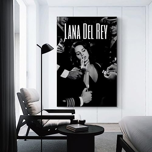 Ssjs Lana Del Rey Poster Decorative Painting Canvas Wall Posters And Art Picture Print Modern Family Bedroom Decor Posters 12X18Inch(30X45Cm) #TOP2
