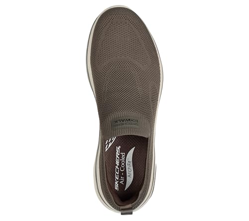 Skechers Man GO Walk Arch Fit 2.0 - Knitted Relief 216517 Color Taupe US Size 12.2
