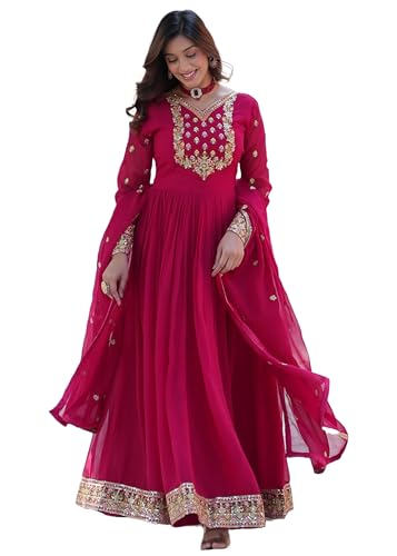 Costume long en georgette fleurie pour femme révélez votre éclat