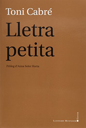 Portada de Lletra petita