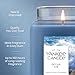 Yankee Candle Ocean Air, Scented Candle, 22oz Large Jar with up to 150 Hour Burn Time, Giftable