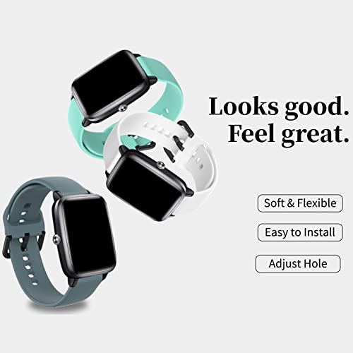 Pulseiras de substituição para relógio inteligente Veryfitpro ID205L e ID205G, ID205S, ID205U, SW020