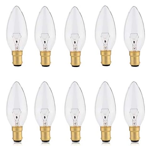 Fancibuy B15 Candle Bulb 10 Pack Cover