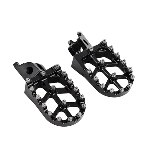 Repose-Pieds Universels KX250F Aluminium CNC : Grip Maximal pour Pilotes de Moto 250X