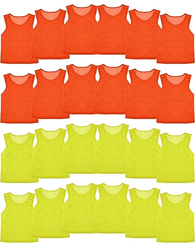 Pasimy 36 Pcs Pennies for Youth Sports Soccer Practice Jersey