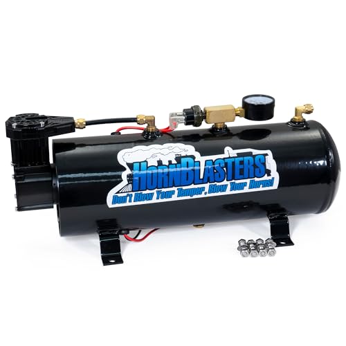 Hornblasters HK-F3B-M3 Flatlaw 3-Liter Train Horn Kit thumb #3