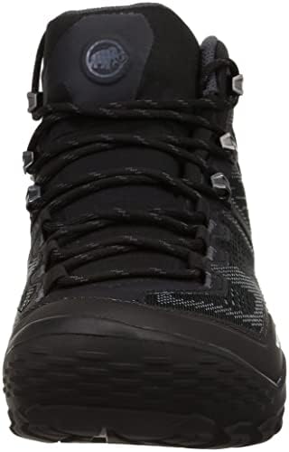 Mammut Men's Mid Top Hiking Shoe, Black-Dark Titanium, 25.5 cm | Image 1