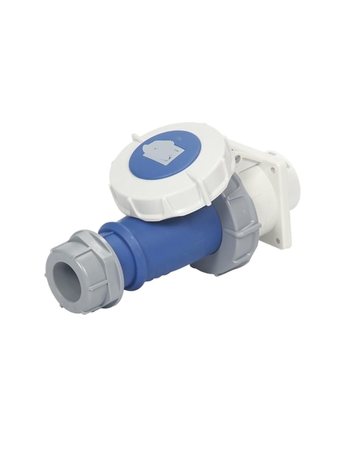 IP67 Waterproof 16A32A Aviation Industry Plug and Socket 3-pin 4-Wire 5-Hole Male and Female Docking Connector(5-core16Asurface-mountedsocket)