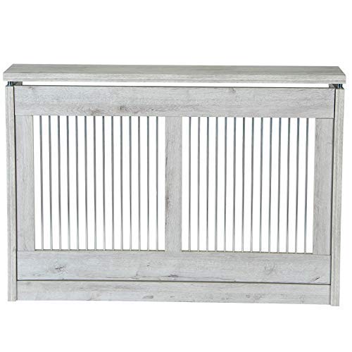 TOP KIT | Cubre radiador Cristian 3120-120 x 84 x 18 | Blanco Mozart