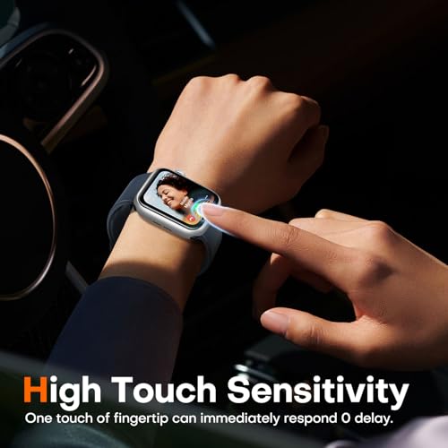 Image of LK LϟK [8 pack] for Apple Watch Series 9 /8 /7 Screen Protector 45mm