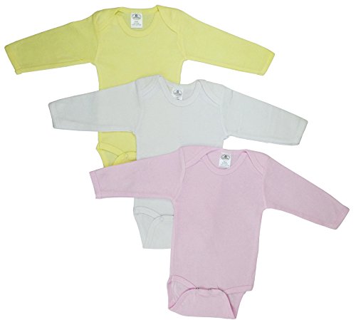 Bambini Boys' Pastel Long Sleeve Onezie