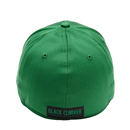 Black Clover Premium Clover 53 Flex Cap, Kelly Green, S/M #TOP3