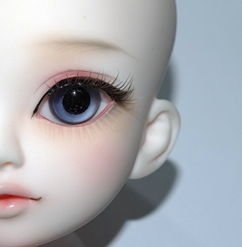 1 Pair Glass Clear Grey Ball 16mm Round Ball Eyes for BJD Dollfie SD Doll