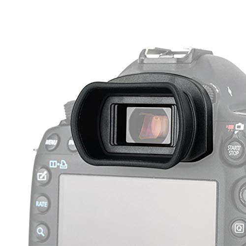 image for Fotasy JJC KIWIFOTOS Ergonomic Long Camera Eye Cup, Eye Piece viewfind
