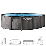 Intex   26742ND   Kit Piscine Baltik Ronde Tubulaire 4,57 x 1,22