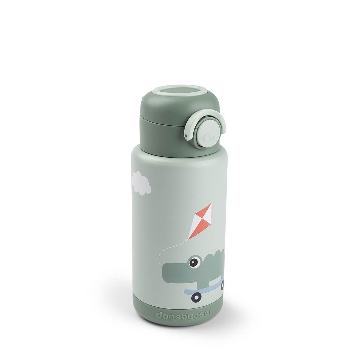 Done by Deer Playground Thermal Bottle Green 340 ml