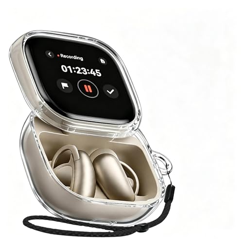 �yMARR�zTPU �ی�P�[�X Anker Soundcore Liberty 5 Pro Max �p�� �N���A���� �ϏՌ� �h�� �h�L�Y �S�ʕی� ���������܂܏[�d�\ �J���r�i�t�� �����h�~ �C���z���J�o�[(�N���A)