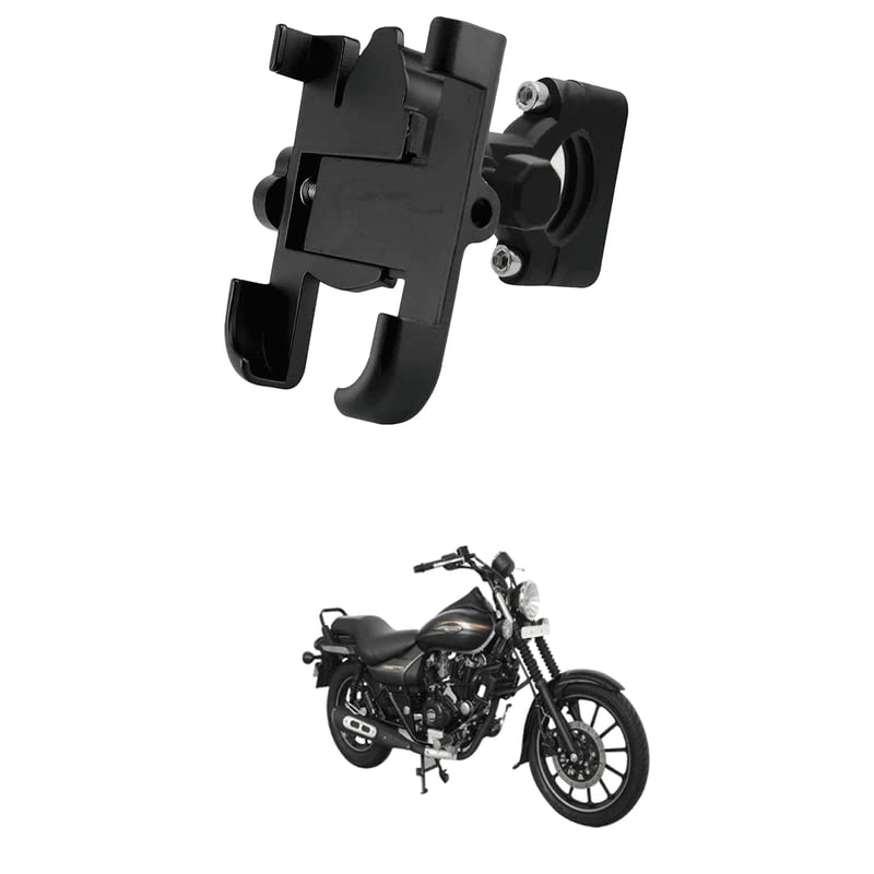 LOVMOTO Universal 360 Degree Rotating Bike Mount Holder Metal Body Handlebar Metal Body Cradle Stand for Bicycle, Motorcycle, Fits All Smartphones (Assorted) Comfortable with Ave-ng-er 220 Str-EET (B0C3RKTH4V) Amazon Price History, Amazon Price Tracker