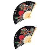 Éventail en papier de style - brisez la sensation terne de l'espace, plein de style, adapté à un style de scènes d'espace assorti, éventail en papier à fleurs.