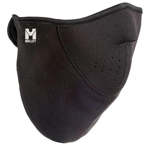MILLET – Máscara de Polvo Mixta – Protección contra el Viento y la Nieve – Esquí, esquí de Senderismo, Color Negro
