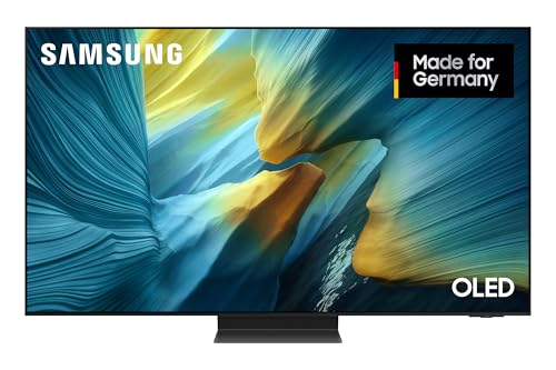 SAMSUNG OLED S95F 55 Zoll (138 cm) 4K Fernseher, Antireflexion, NQ4 AI Gen3 Prozessor, OLED HDR Pro, Gaming Hub, Motion Xcelerator 165Hz, 4K Upscaling, Dolby Atmos, Samsung Vision AI Smart TV