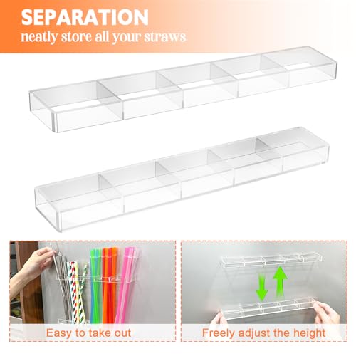 Organizador de Pitillos Acrílico Transparente con 5 Compartimentos miniatura 5