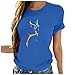 Ansenesna Bluse Camicia da Donna Crop Top Tinta Unita Estate Donna Camicia Lunga Pieghe Chiffon con Scollo Blusa Magliette Lunga Camicie Scollo a V con Germinate Lunga Elegante T-Shirt (Blue, XL)