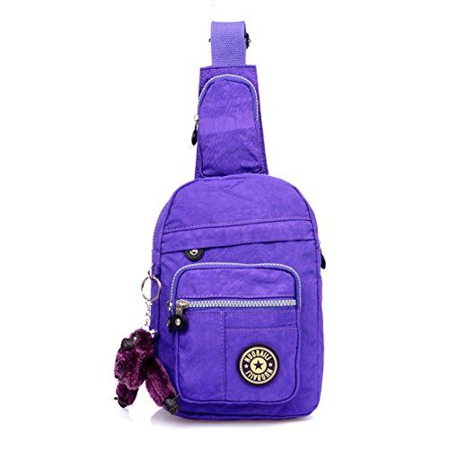 Sac bandoulière en toile style coréen unisexe pour le sport et loisirs