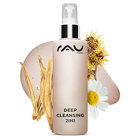 RAU Cosmetics Gesichtsreinigung & Gesichtswasser Deep Cleansing 2in1 200 ml - Gegen Unreinheiten, Pickel & Mitesser Cover