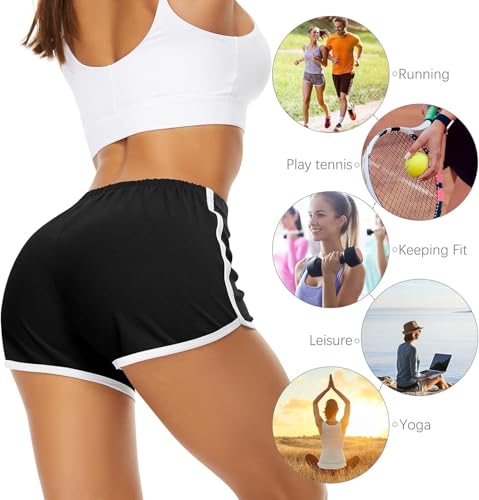 Image of ICEDIVE Women's High Coverage Super Combed Cotton Elastane Stretch Mid Waist Shorties