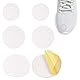 Self adhesive Repair Patches, 6 Stück Schuhabsatz Reparatur Sneaker Loch Reparatur Patch Runden Selbstklebender Fersen patch Schuh Mesh Flicken Fersenschutz Set für Sportschuhe, Stoffschuhe (Weiß)