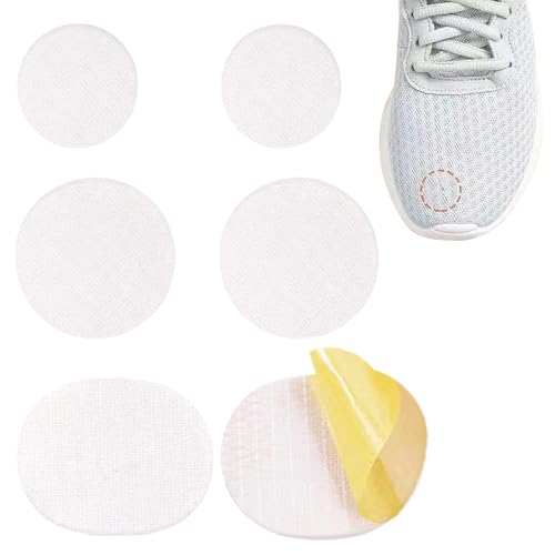 HESUSUSI patch chaussure trou, 6 Pièces Réparation Chaussure Patch réparateur trou chaussure Patch De Talon Adhésif Protection Talon Chaussure Pour Sneaker...