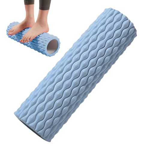 Wezalget Rodillo muscular | Rodillo deportivo de recuperación muscular | Equipo portátil de espuma de masaje de tejido profundo para fisioterapia, pilates, yoga
