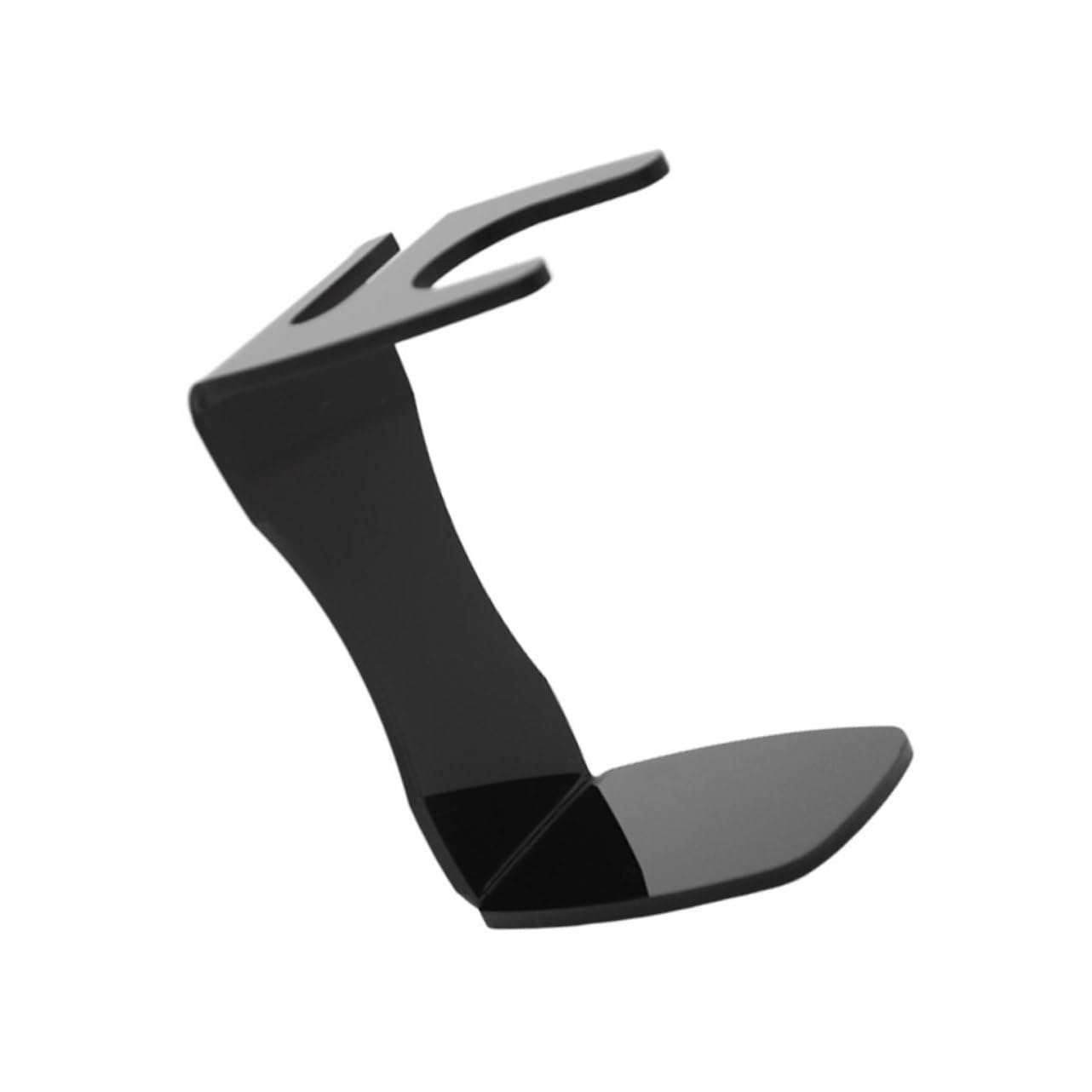 OSOLADY Men Acrylic Shaving Brush Stand Holder Elegant Razor and Brush Organizer for Home Barber Salon Use Fits Brushes Durable Design for