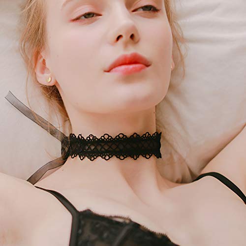 Preisvergleich Produktbild fxmimior Hochzeit Spitzen Halskette Choker handgefertigt Frauen Spitze Gürtel Zubehör