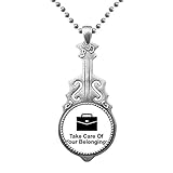 Material: Metall Fahrgestell 1600;Ihr Fahrzeug im öffentlichen Raum;Schwarzsymbol Anhänger Schmuck Musik Gitarre Torque Star Moon