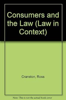Paperback Consumers and the law (Law in context) Book