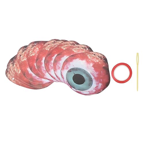 Pingente de faixa de Halloween pendurado luz globo ocular sangrento padrão para escritório