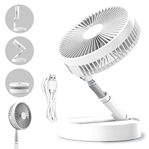 Ventilador Portátil Silencioso Retrátil