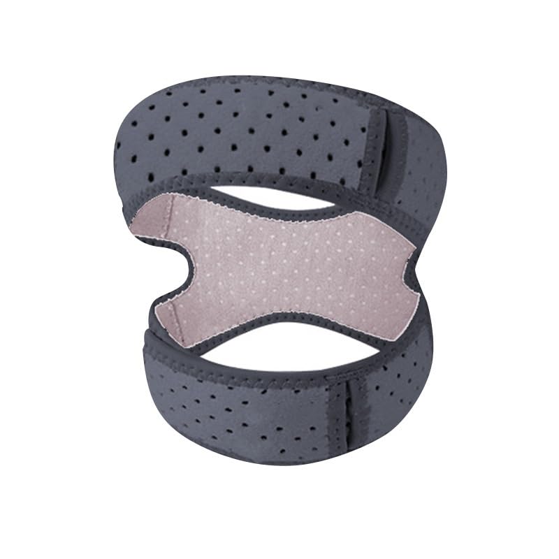 Exercise, protection Sports Silicone Belts Running Mountaineering Breathable Basketball Knee Pads Fitness for Fitness, cycling, running, playing football(black-JoJo's Bizarre Adventure1)