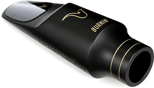 BetterSax Burnin' Alto Saxophone Mouthpiece - Size 6 with 0.078" Tip Opening - Precision-Crafted for Enhanced Sound Clarity, Consistent Performance & Unmatched Tonal Precision for Professional