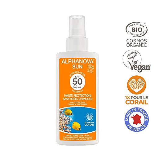 Alphanova - Crema de protección solar (factor de protección 50, 125 g) - Imagen 3