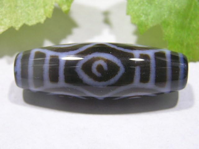 龍眼天珠 (天珠の王) チベット天珠 瑪瑙 開運招福 魔除け 厄除け 250805-2 風水堂