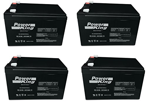 12v 12Ah F2 Terminal Sealed Lead Acid Battery (4 Pack)
