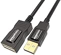 Amazon Basics USB 2.0 Extension Cable - A-Male to A-Female Adapter Cord - 3.3 Feet (1 Meters)
