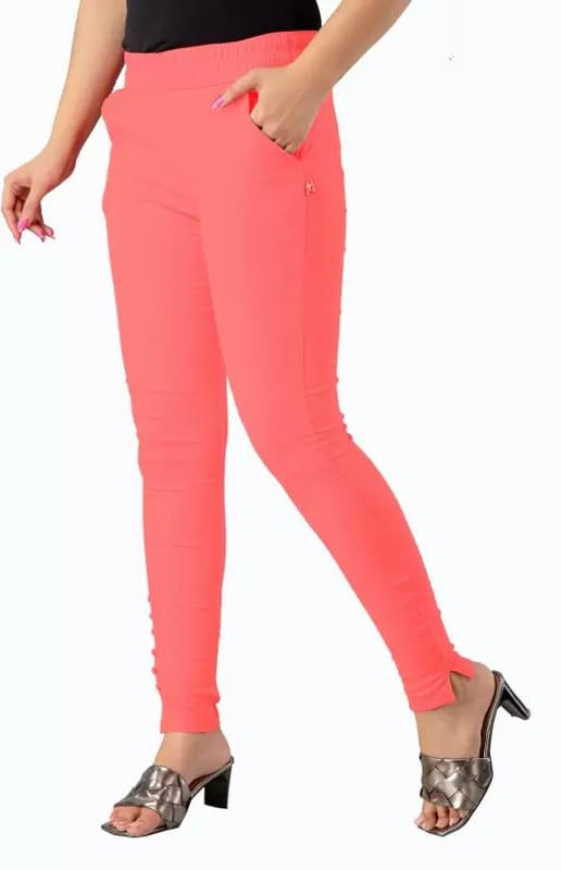 Image of Women's Stylish & Comfortable Jeggings | Stretchable High-Waist Pants BZFW Potali