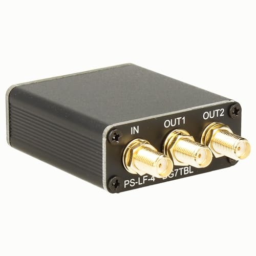 Impulsfoto Antenne HF Verdeler 1-IN 4-Out | 10kHz tot 1,5GHz | 50Ohm | Aansluiting van maximaal 4 ontvangers met één antenne | b.v. voor SDR ontvangers voor SWLs