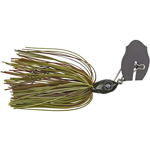 Googan Squad Clickbait Vibrating Jig Green Pumpkin 3/8 OZ